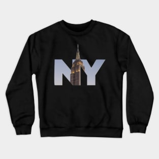 NY Empire State Building Crewneck Sweatshirt